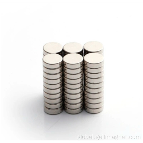 High Performance Round Magnets High rupture resistance Sintered NdFeB magnets Supplier